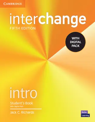 Interchange Intro Student's Book with Digital Pack [With eBook] (en anglais) - Interchange Intro Student's Book with Digital Pack [With eBook]