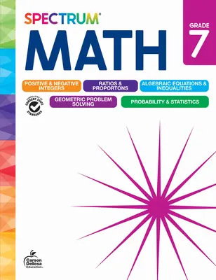 Spectrum Math Workbook, Grade 7