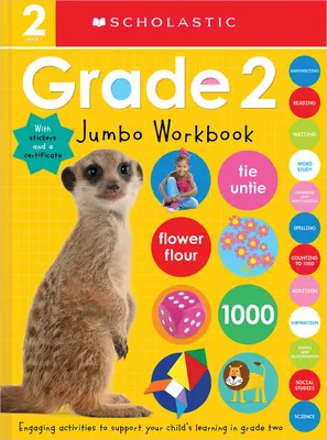 Second Grade Jumbo Workbook : Scholastic Early Learners - Second Grade Jumbo Workbook: Scholastic Early Learners