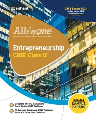All In One Class 12th Entrepreneurship pour l'examen CBSE 2024 - All In One Class 12th Entrepreneurship for CBSE Exam 2024