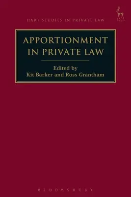 La répartition en droit privé - Apportionment in Private Law