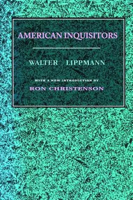 Inquisiteurs américains - American Inquisitors