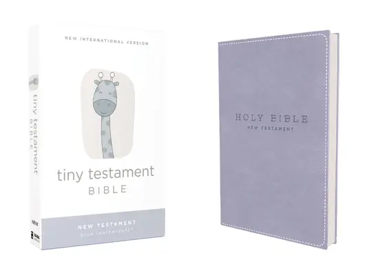 Niv, Tiny Testament Bible, Nouveau Testament, Leathersoft, Blue, Comfort Print - Niv, Tiny Testament Bible, New Testament, Leathersoft, Blue, Comfort Print