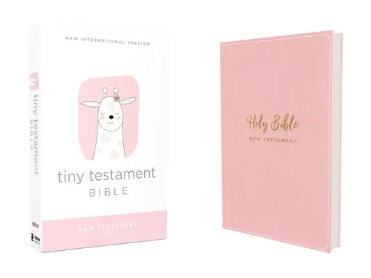 Niv, Tiny Testament Bible, Nouveau Testament, Leathersoft, Rose, Comfort Print - Niv, Tiny Testament Bible, New Testament, Leathersoft, Pink, Comfort Print