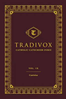 Tradivox Volume 9 : Canisius - Tradivox Volume 9: Canisius