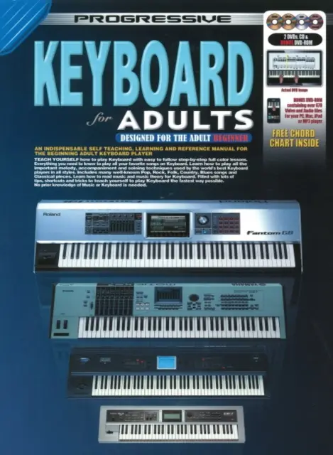 Clavier progressif pour adultes - Progressive Keyboard for Adults