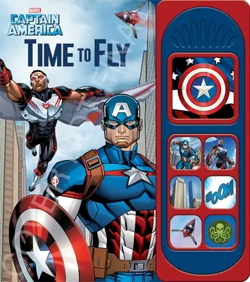 Marvel Captain America : Le temps de voler Livre sonore - Marvel Captain America: Time to Fly Sound Book