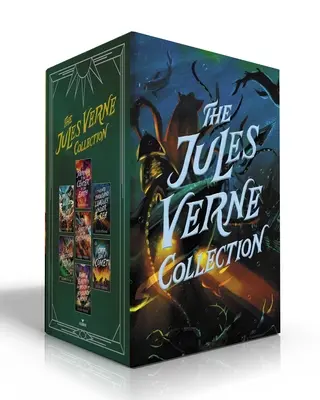 La collection Jules Verne (coffret) : Voyage au centre de la terre ; Le tour du monde en quatre-vingts jours ; A la recherche des naufragés ; Vingt Thousa - The Jules Verne Collection (Boxed Set): Journey to the Center of the Earth; Around the World in Eighty Days; In Search of the Castaways; Twenty Thousa