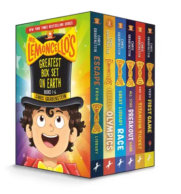Le plus beau coffret de M. Lemoncello : Livres 1-6 - Mr. Lemoncello's Greatest Box Set on Earth: Books 1-6