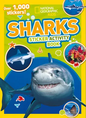 Livre d'activités d'autocollants sur les requins - Sharks Sticker Activity Book