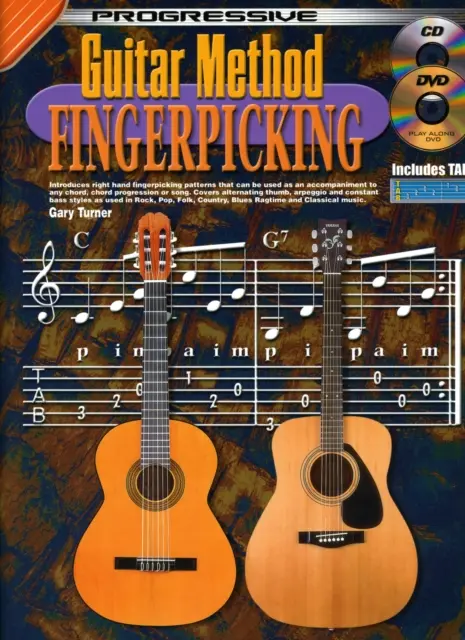 Méthode progressive de guitare - Fingerpicking - Progressive Guitar Method - Fingerpicking