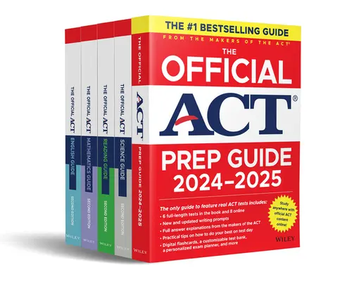 The Official ACT Prep & Subject Guides 2024-2025 Complete Set (en anglais) - The Official ACT Prep & Subject Guides 2024-2025 Complete Set