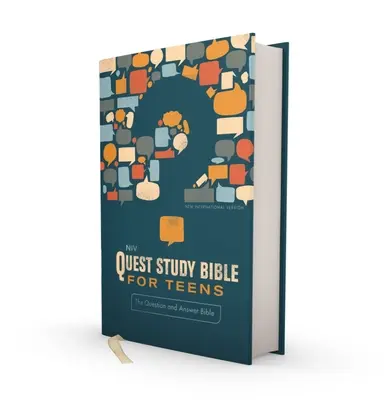 Niv, Quest Study Bible for Teens, Hardcover, Navy, Comfort Print : La Bible des questions et réponses - Niv, Quest Study Bible for Teens, Hardcover, Navy, Comfort Print: The Question and Answer Bible
