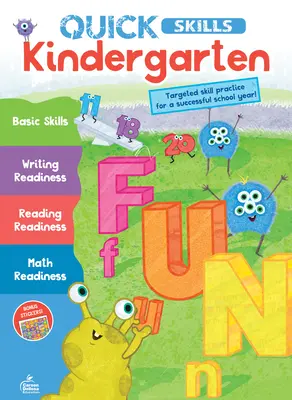 Quick Skills Kindergarten Workbook (cahier d'exercices pour l'école maternelle) - Quick Skills Kindergarten Workbook