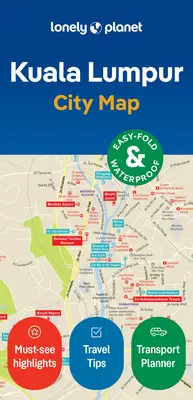 Plan de la ville de Kuala Lumpur (Lonely Planet) - Lonely Planet Kuala Lumpur City Map