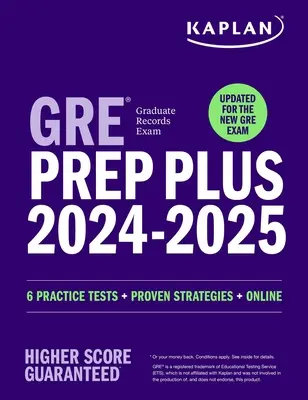 GRE Prep Plus 2024-2025 - Mis à jour pour le nouveau GRE - GRE Prep Plus 2024-2025 - Updated for the New GRE