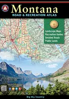 Atlas des routes et des loisirs du Montana - Montana Road & Recreation Atlas