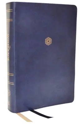 Kjv, la Bible d'étude de la femme, cuir souple bleu, lettres rouges, édition en couleurs, impression confortable : Recevoir la vérité de Dieu pour l'équilibre, l'espoir et la transformation. - Kjv, the Woman's Study Bible, Blue Leathersoft, Red Letter, Full-Color Edition, Comfort Print: Receiving God's Truth for Balance, Hope, and Transforma