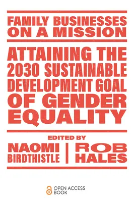 Atteindre l'objectif de développement durable 2030 en matière d'égalité entre les hommes et les femmes - Attaining the 2030 Sustainable Development Goal of Gender Equality