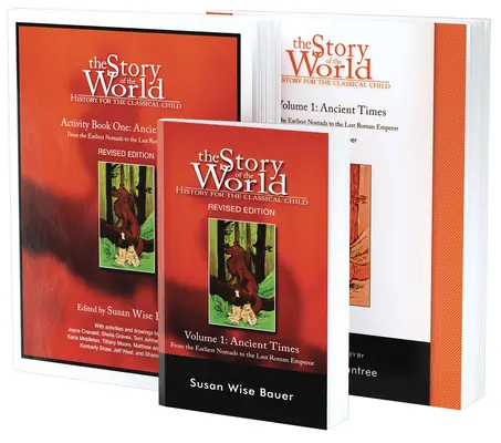 Histoire du monde, volume 1 : Histoire pour l'enfant classique : L'Antiquité ; texte, cahier d'activités, test et corrigé - Story of the World, Vol. 1 Bundle: History for the Classical Child: Ancient Times; Text, Activity Book, and Test & Answer Key