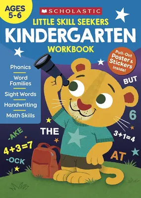 Les petits chercheurs de compétences : Cahier d'exercices pour la maternelle - Little Skill Seekers: Kindergarten Workbook