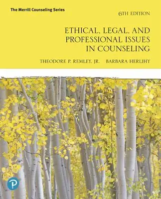 Questions éthiques, juridiques et professionnelles en matière de conseil - Ethical, Legal, and Professional Issues in Counseling