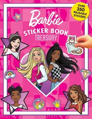 Livre d'autocollants de Barbie - Barbie Sticker Book Treasury