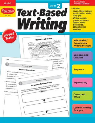 Écriture basée sur le texte, 2e année Ressource pour l'enseignant - Text-Based Writing, Grade 2 Teacher Resource