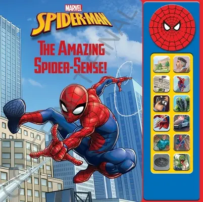 Marvel Spider-Man : L'incroyable sens de l'araignée ! Livre de sons - Marvel Spider-Man: The Amazing Spider-Sense! Sound Book