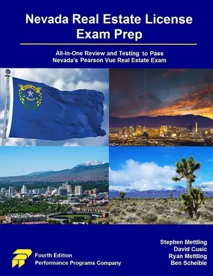 Préparation à l'examen de licence immobilière du Nevada : L'examen de la licence immobilière du Nevada : révision et test tout-en-un pour réussir l'examen de la licence immobilière du Nevada de Pearson Vue - Nevada Real Estate License Exam Prep: All-in-One Review and Testing to Pass Nevada's Pearson Vue Real Estate Exam