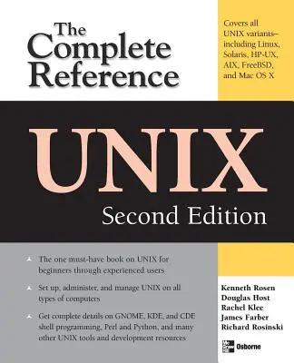 Unix : La référence complète, deuxième édition - Unix: The Complete Reference, Second Edition