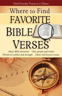 Où trouver ses versets bibliques préférés - Where to Find Favorite Bible Verses