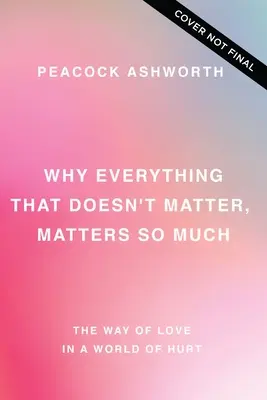 Pourquoi tout ce qui n'a pas d'importance en a tellement : La voie de l'amour dans un monde de souffrance - Why Everything That Doesn't Matter, Matters So Much: The Way of Love in a World of Hurt